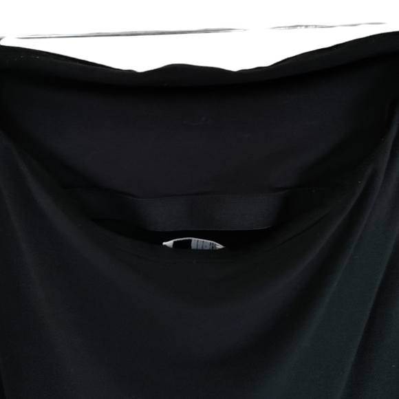 Wilfred Free Black Dress Tube Dress Bodycon Size Small Strapless Midi Dress - Picture 5 of 10